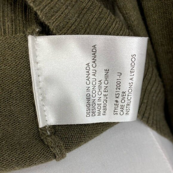 Kersh Women's Green Scoop Neck Designer Knit Cardigan‎ Sweater S/C33 - Picture 9 of 10